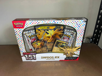 Pokemon TCG Scarlet & Violet: 151 Zapdos Ex Collection