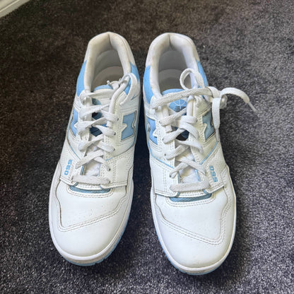 New Balance 550 UNC White Dusk Blue 10W ( 8.5M ) USED Great Condition
