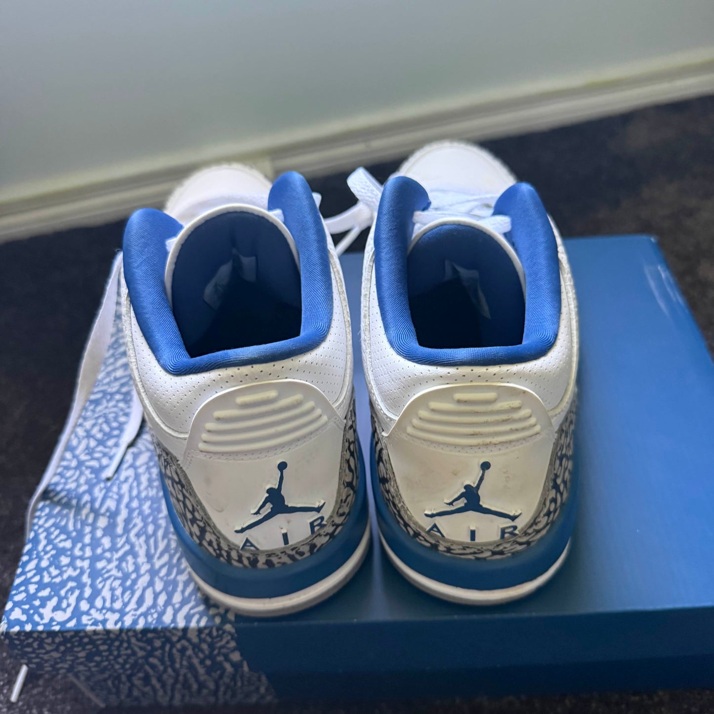 Jordan 3 Retro Wizards 8M USED Great Condition