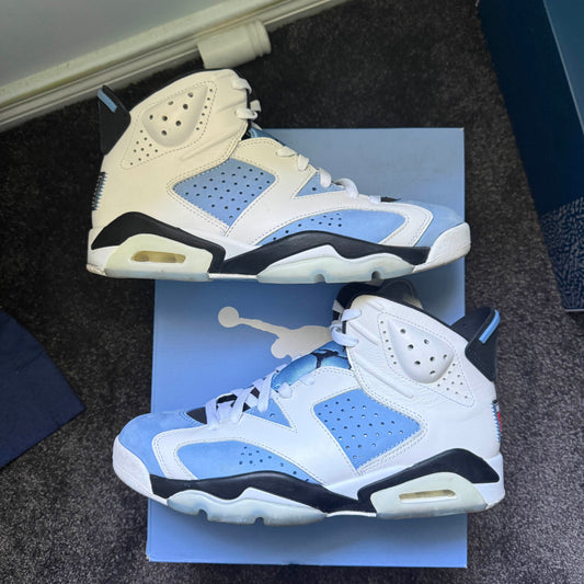 Jordan 6 Retro UNC White 8M USED Great Condition