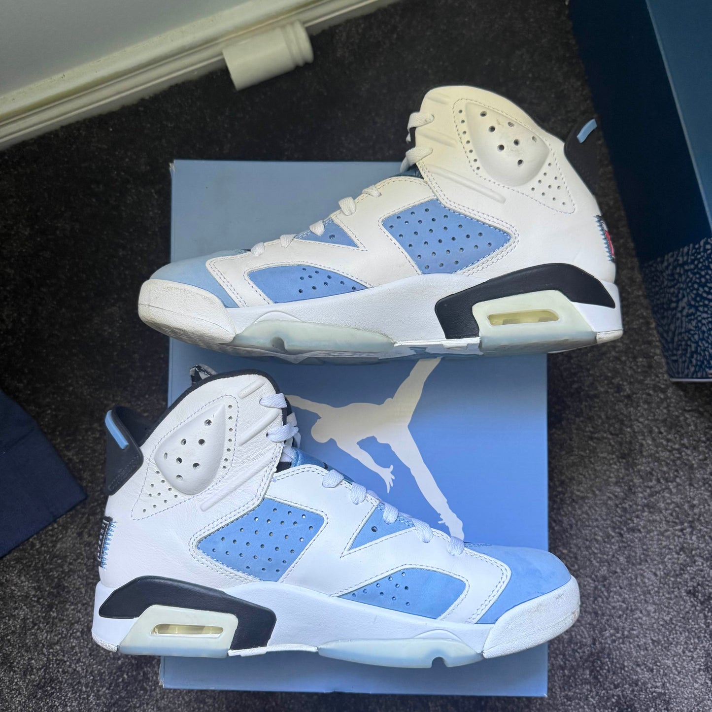 Jordan 6 Retro UNC White 8M USED Great Condition