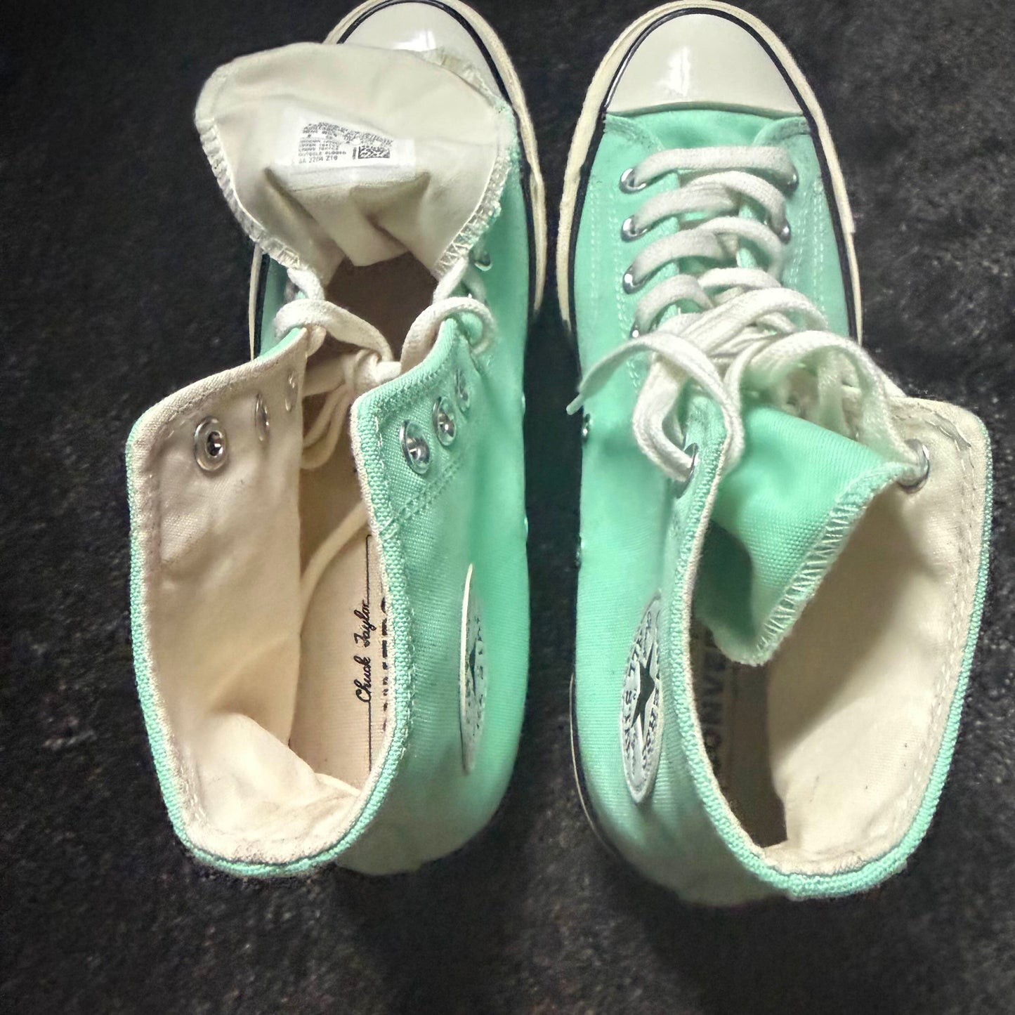 Converse Chuck Taylor All Star 70 Hi Canvas Prism Green 8M (10W) USED Great Condition