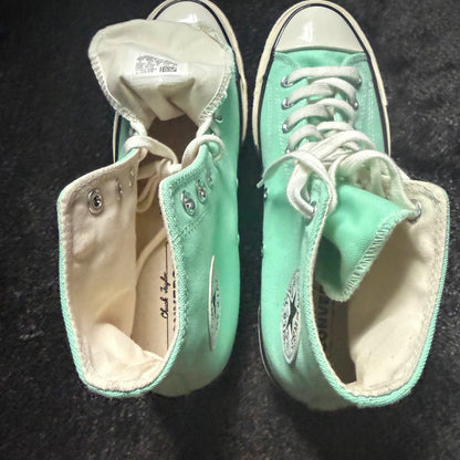 Converse Chuck Taylor All Star 70 Hi Canvas Prism Green 8M (10W) USED Great Condition