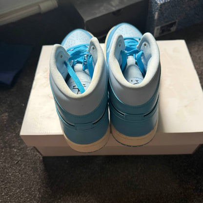 Jordan 1 Mid SE Ice Blue 11W (9.5M) USED Great Condition