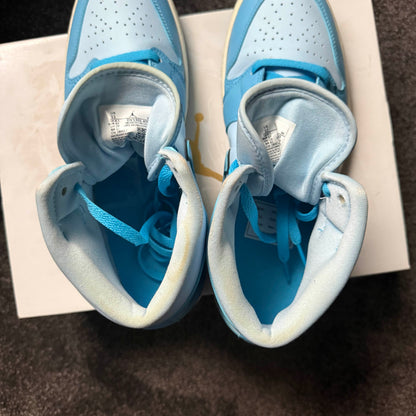 Jordan 1 Mid SE Ice Blue 11W (9.5M) USED Great Condition