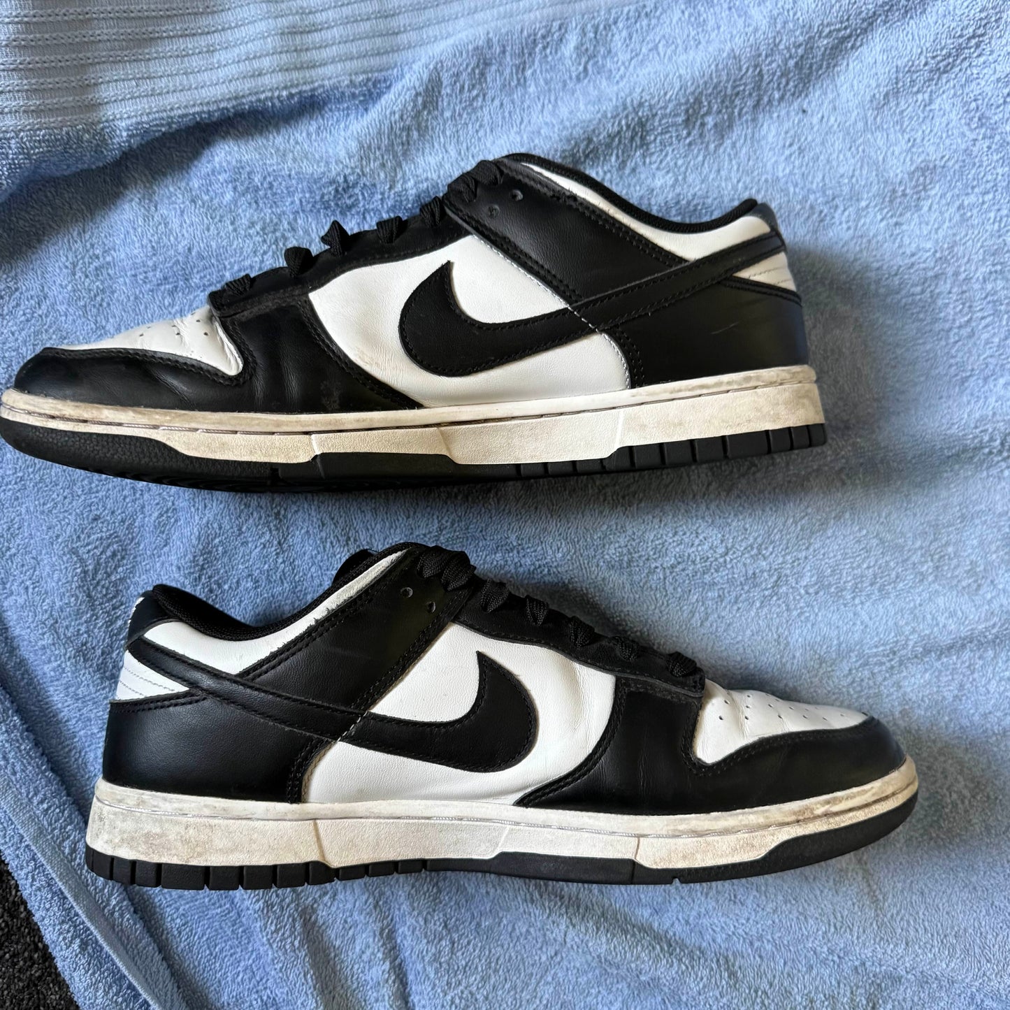 Nike Dunk Low Panda USED COOKED Condition