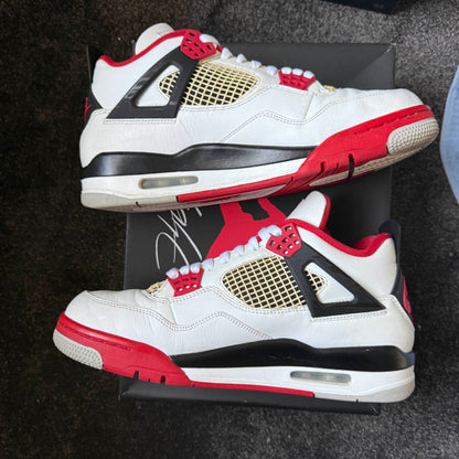 Jordan 4 Retro Fire Red (2020) 9M USED Great Condition