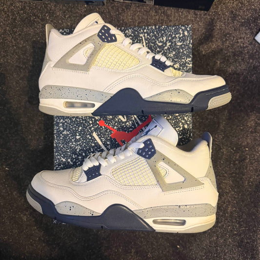 Jordan 4 Retro Midnight Navy 9M USED Great Condition