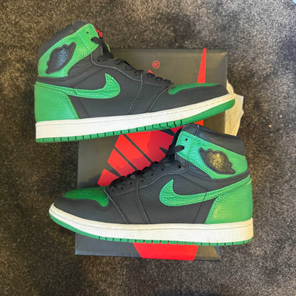 Jordan 1 Retro High Pine Green Black 2.0 8M USED Great Condition