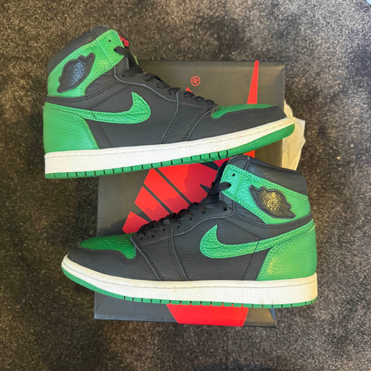 Jordan 1 Retro High Pine Green Black 2.0 8M USED Great Condition