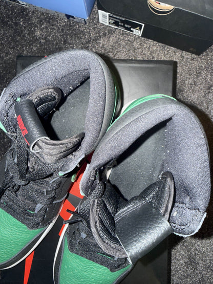 Jordan 1 Retro High Pine Green Black 2.0 8M USED Great Condition