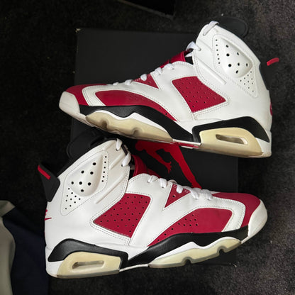 Jordan 6 Retro Carmine (2021) 9M Great Condition