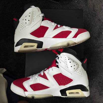 Jordan 6 Retro Carmine (2021) 9M Great Condition