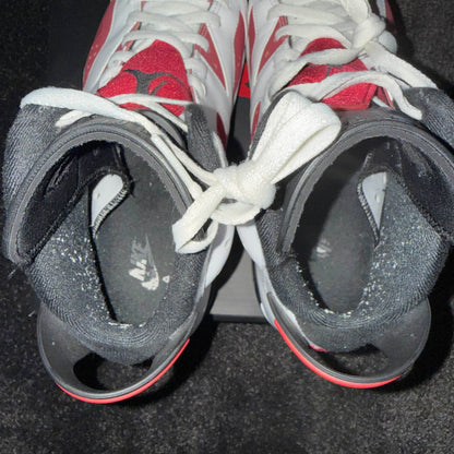 Jordan 6 Retro Carmine (2021) 9M Great Condition