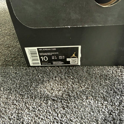 Jordan 1 Mid Mint Foam 10M USED Great Condition