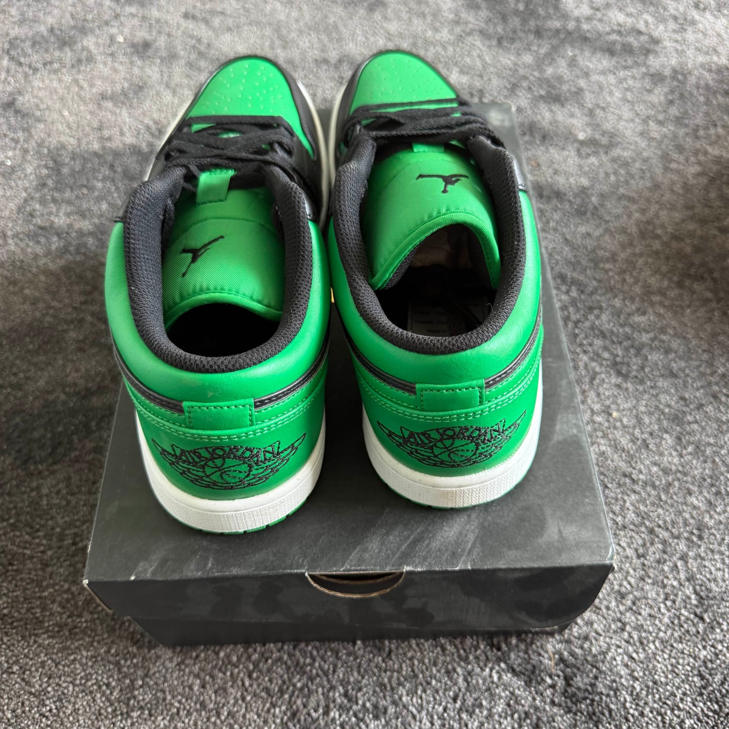 Jordan 1 Low Lucky Green 9.5M Brand New Authentic