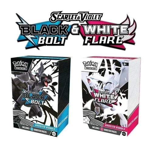 Pokemon TCG - Black Bolt & White Flare Booster Bundle Deal  Pre-order CONFIRMED