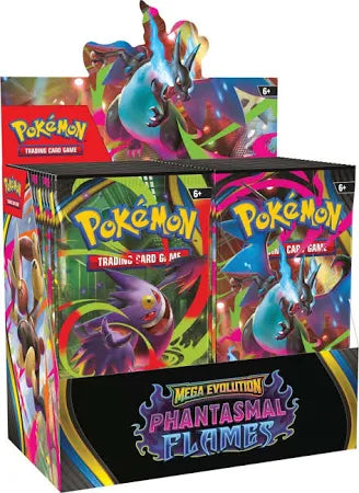 Pokemon Mega Evolution Phantasmal Flames Booster Box Sealed PRESALE CONFIRMED ✅